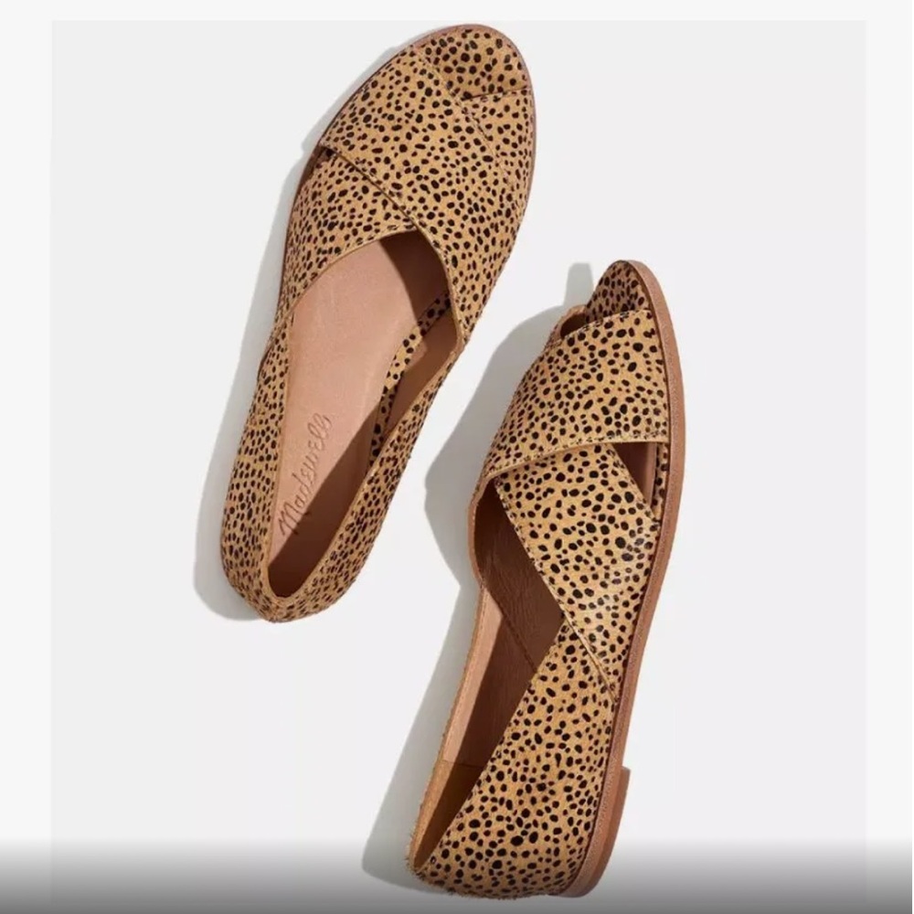 Beautiful Madewell “The Blaine” Crisscross Flat, EUC!